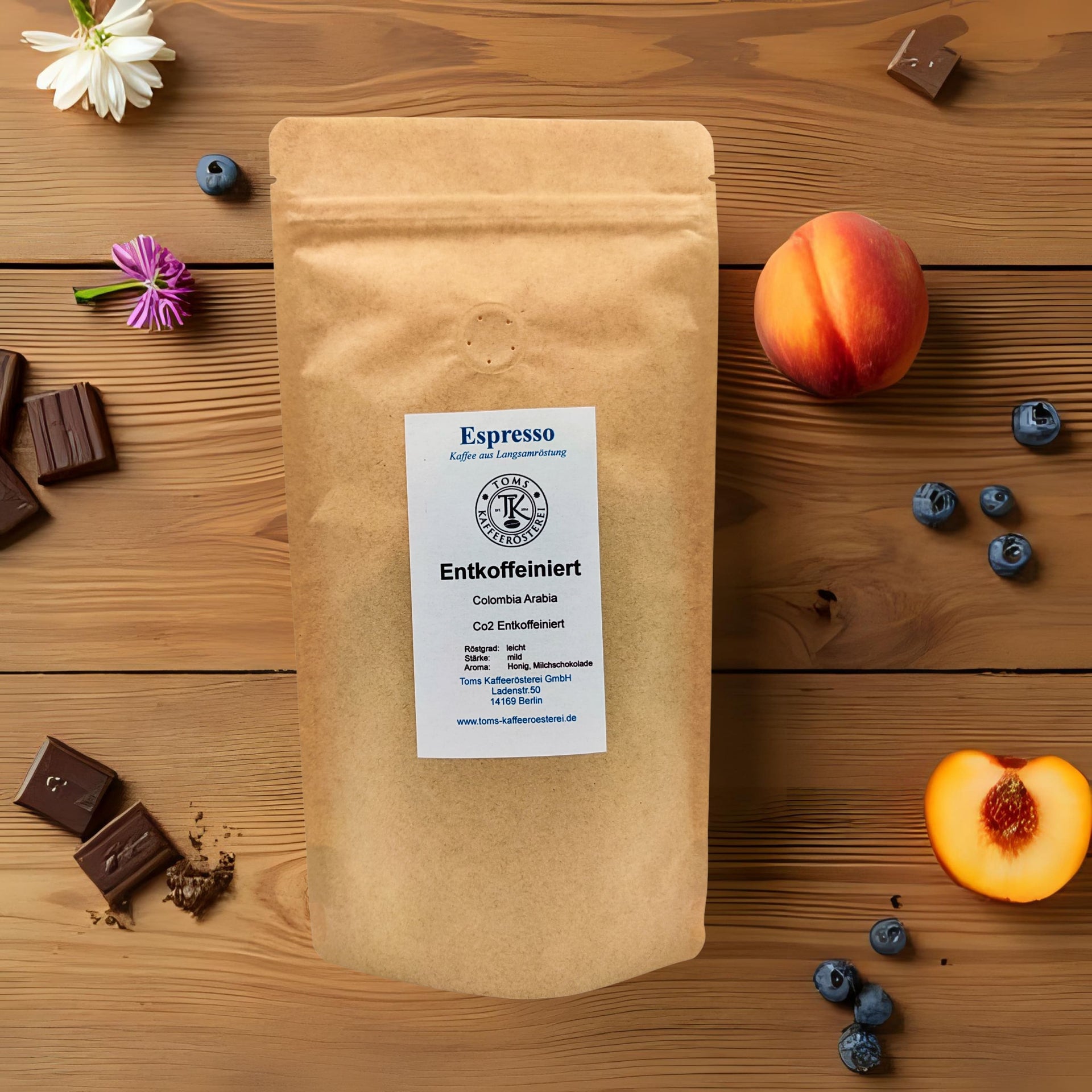 Photo of Colombia Supremo Decaf Espresso