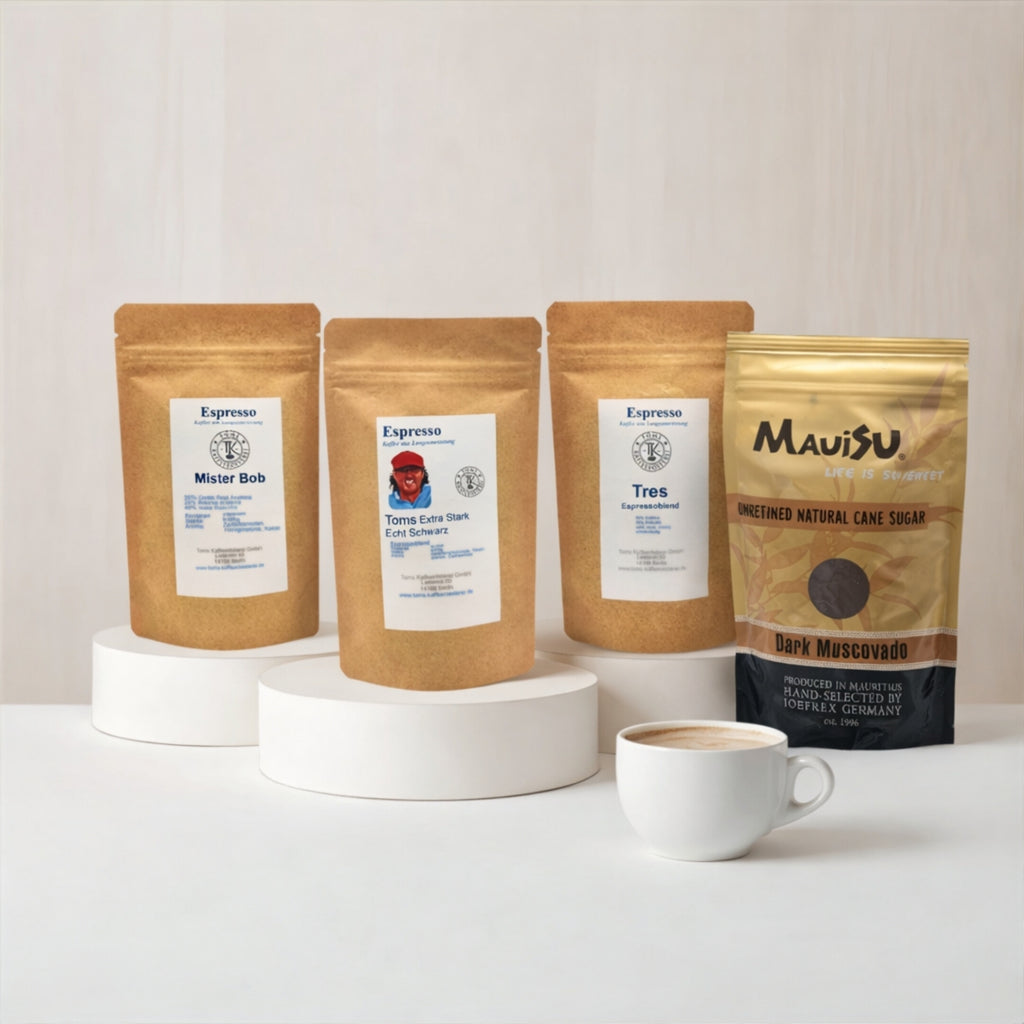 Probierpack Espresso + Leckerei nach Wahl