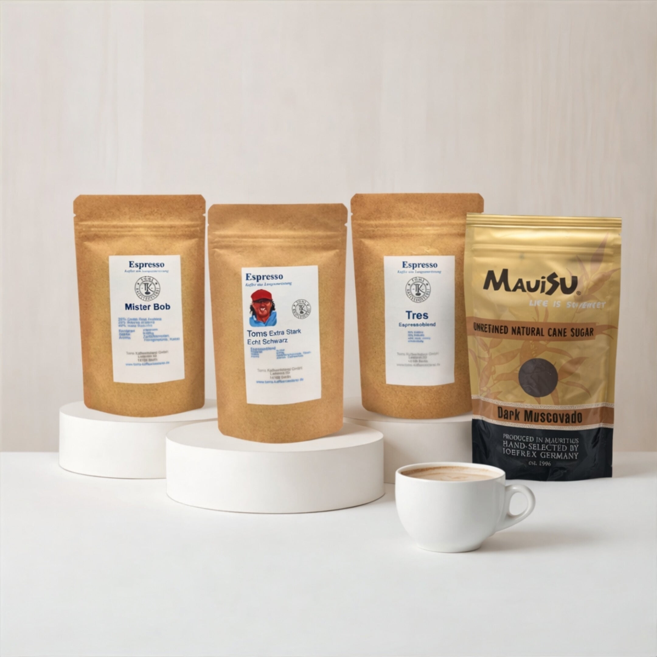 Probierpack Espresso + Leckerei nach Wahl