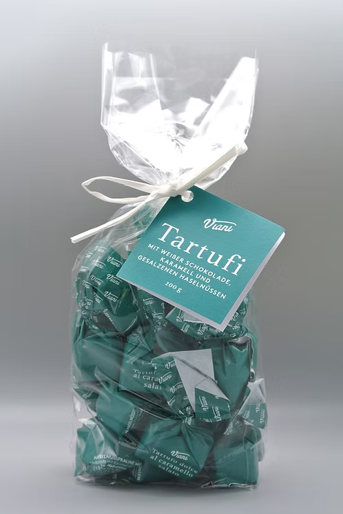 Tartufi dolci caramello e nocciole salate 200g